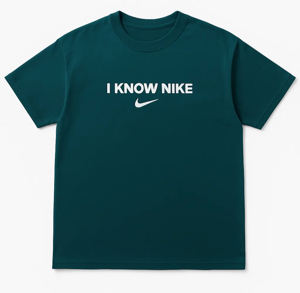 I Know Nike Shirt USED