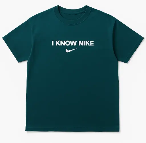 I Know Nike Shirt USED